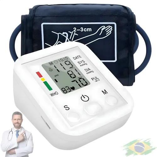 Aparelho De Medir Pressão Arterial Monitor Automático