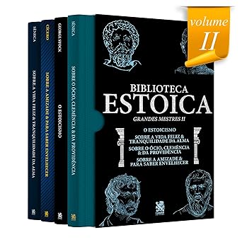 Biblioteca Estoica: Grandes Mestres Volume II - Box com 4 livros