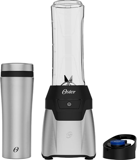 Blender Power Inox Oster com 2 Jarras To Go - 220V