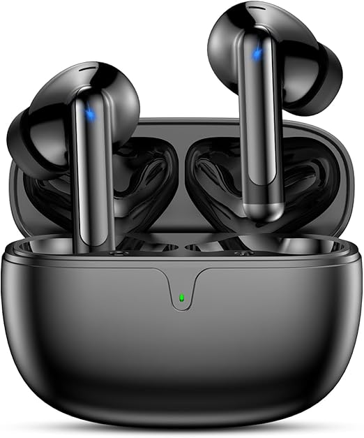 Fones de Ouvido Bluetooth 5.3 Fones de Ouvido Sem Fio 42 Horas de Reprodução Fones de Ouvido Esportivos com IPX5 à Prova d'Água Fones de Ouvido de Gra