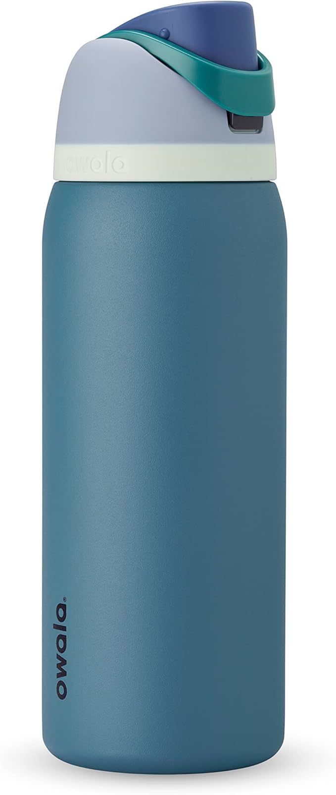 Garrafa térmica Owala FreeSip, com canudo, 1,18 L, Denim