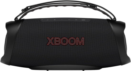 LG Xboom Go XG8T - 60W+60W RMS, Iluminação Lateral, IP67, 15h de Bateria, Woofer (x1) e Tweeters (x2)