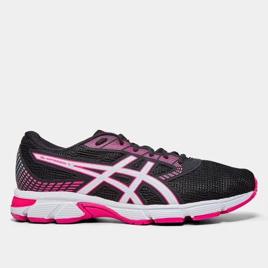 Tênis Asics Gel-Impression 11 Feminino - Preto+Pink